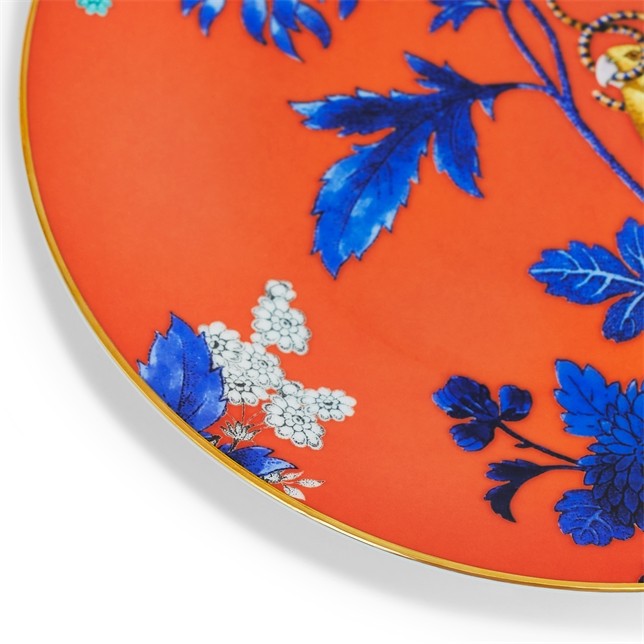 WEDGWOOD Wonderlust Golden Parrot 20 cm Tatlı Tabağı 0 image