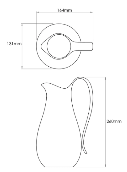 Robert Welch Drift Sürahi, 2 Litre DRFBR3512V 0 image
