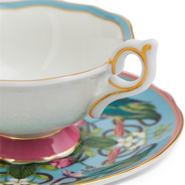 WEDGWOOD Wonderlust Menagerie Çay Fincanı ve Tabağı 0 image