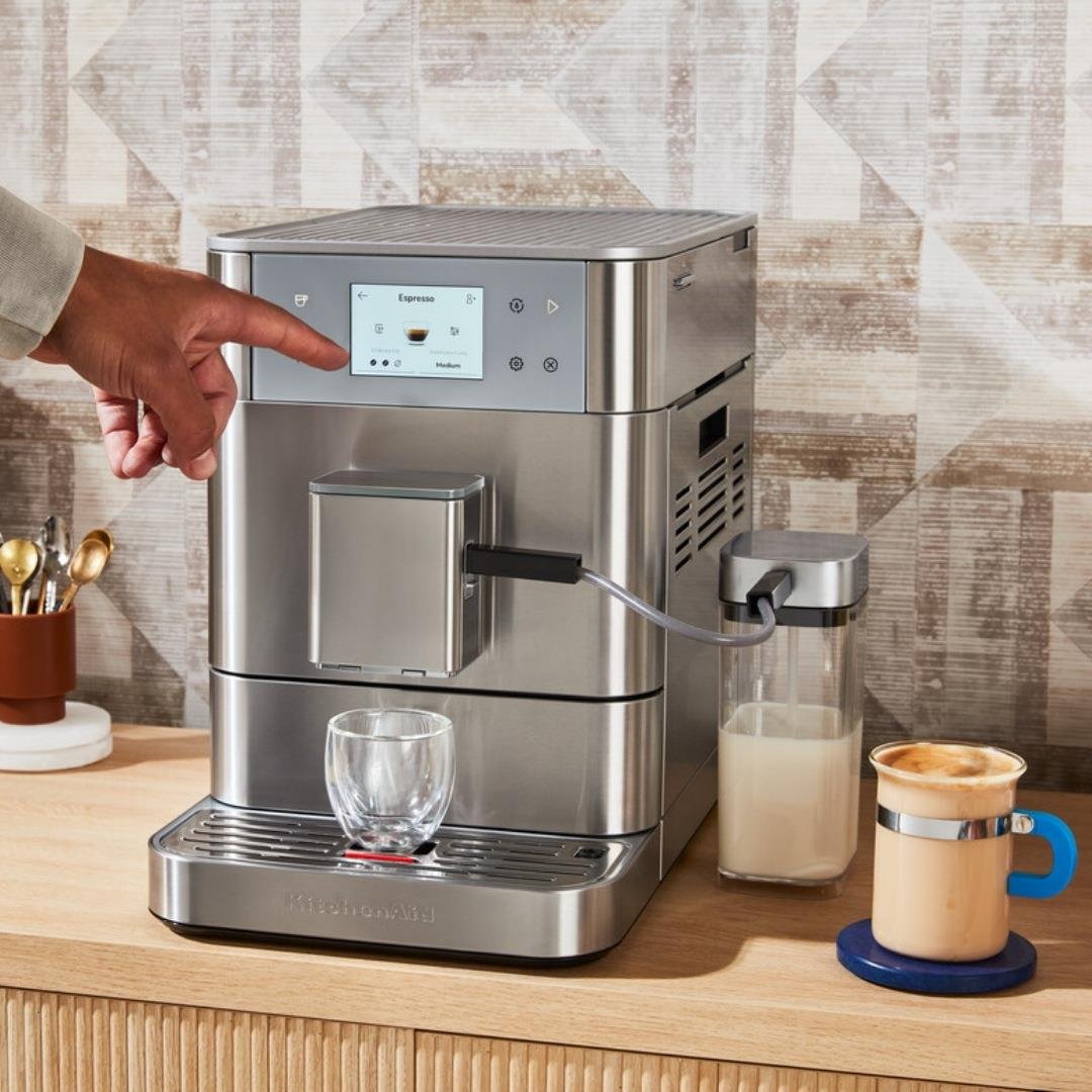 KitchenAid Tam Otomatik Espresso Makinesi KF7 - 5KES8557(5KES8557ESX) 0 image