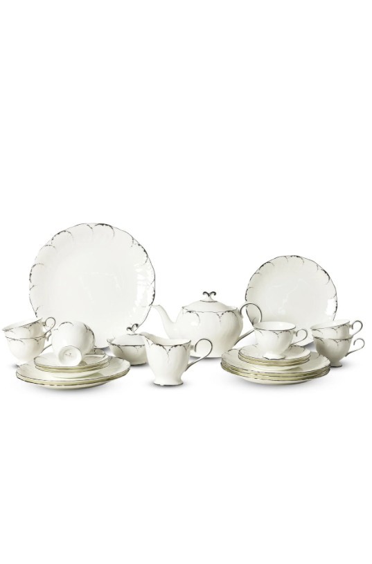 WANELLİ Tiffany Platin Çay Seti 24 Parça 0 image
