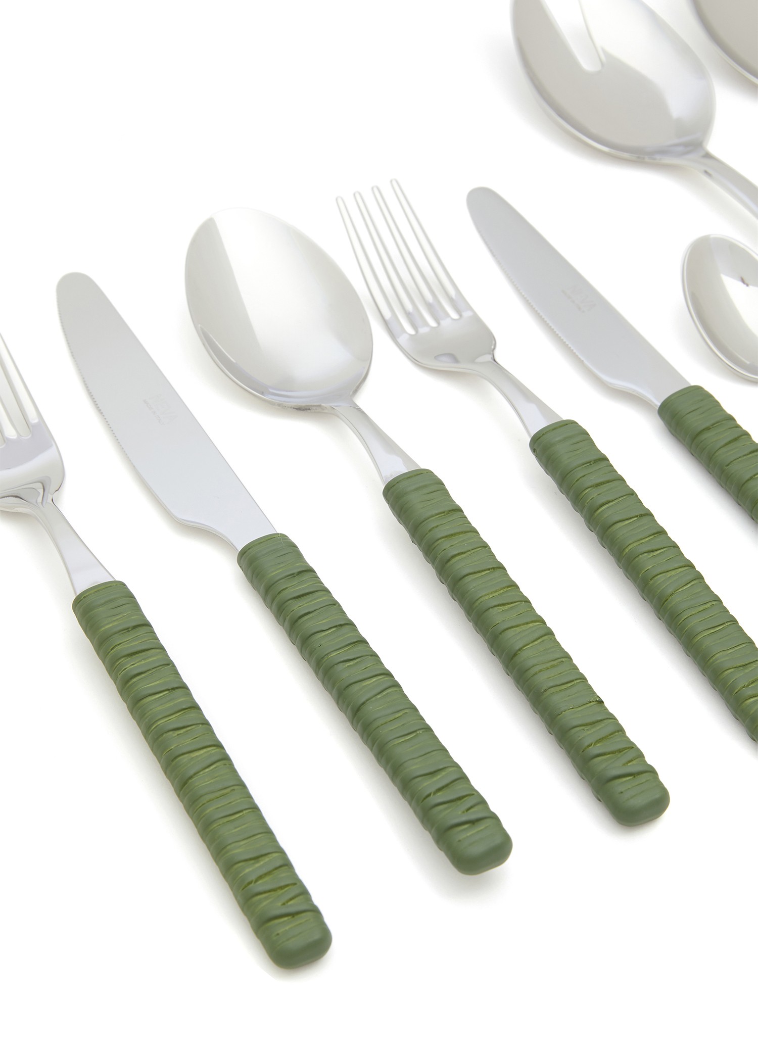 NEVA Rattan Yeşil 74 Prç Set 0 image