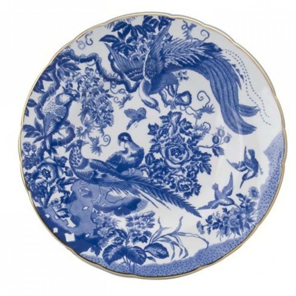 Royal Crown Derby Aves Blue Supla 30 cm cover pic
