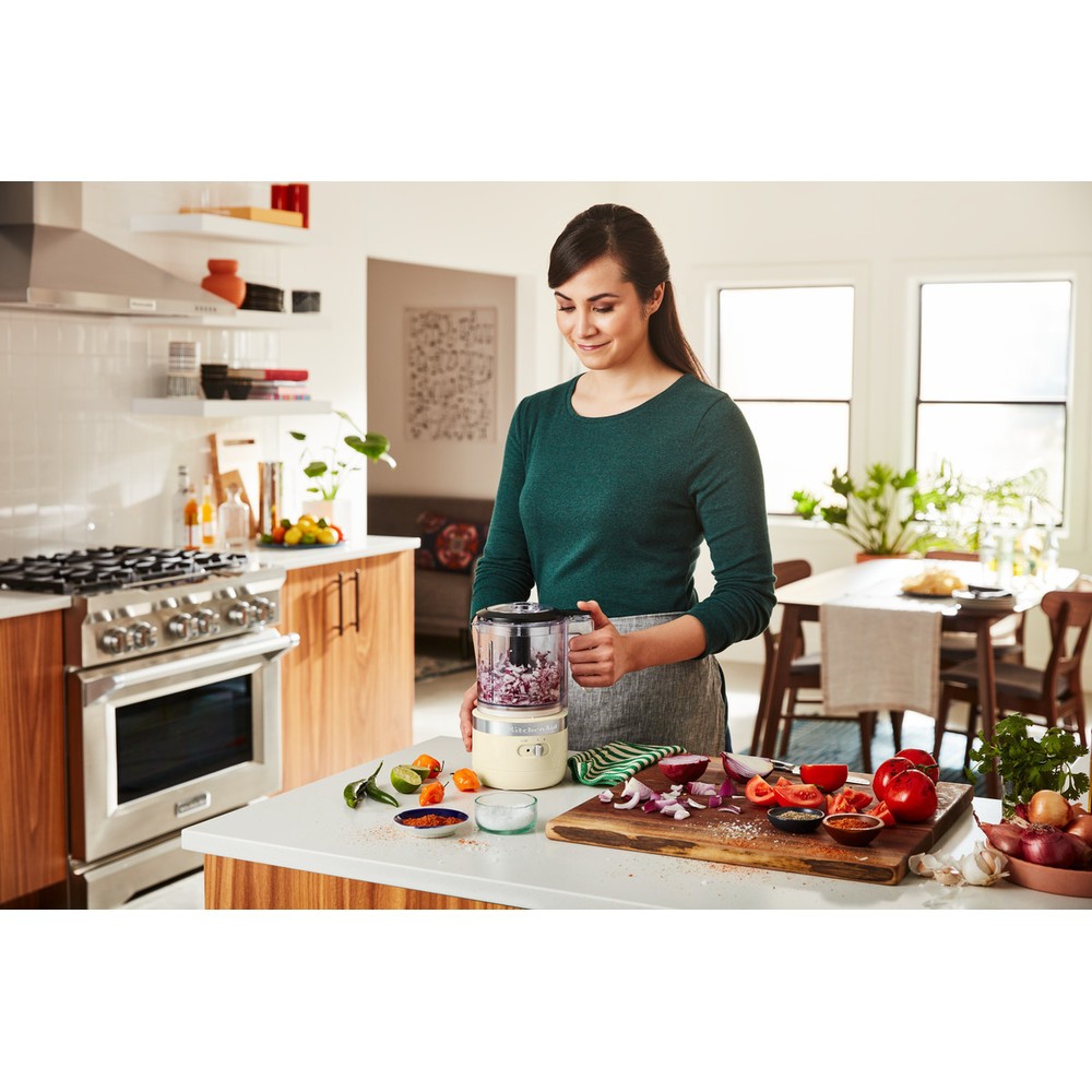 KİTCHENAİD Kablosuz Mutfak Robotu 1,19 L – 5KFCB519EAC Almond Cream 0 image