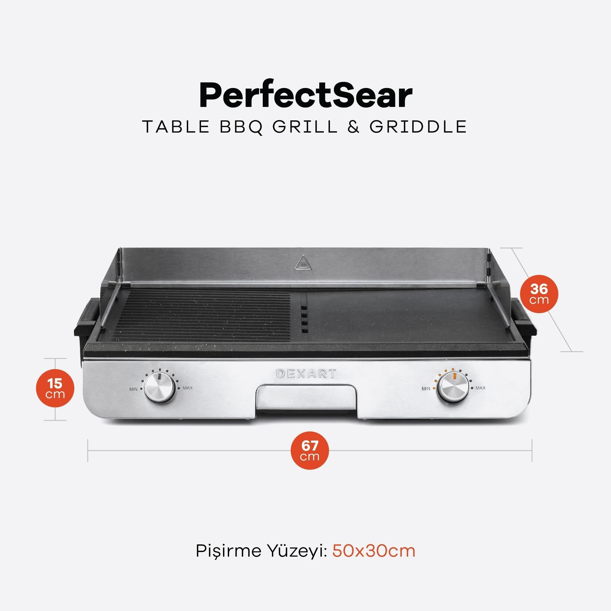 Dexart PerfectSear Table BBQ Izgara 0 image