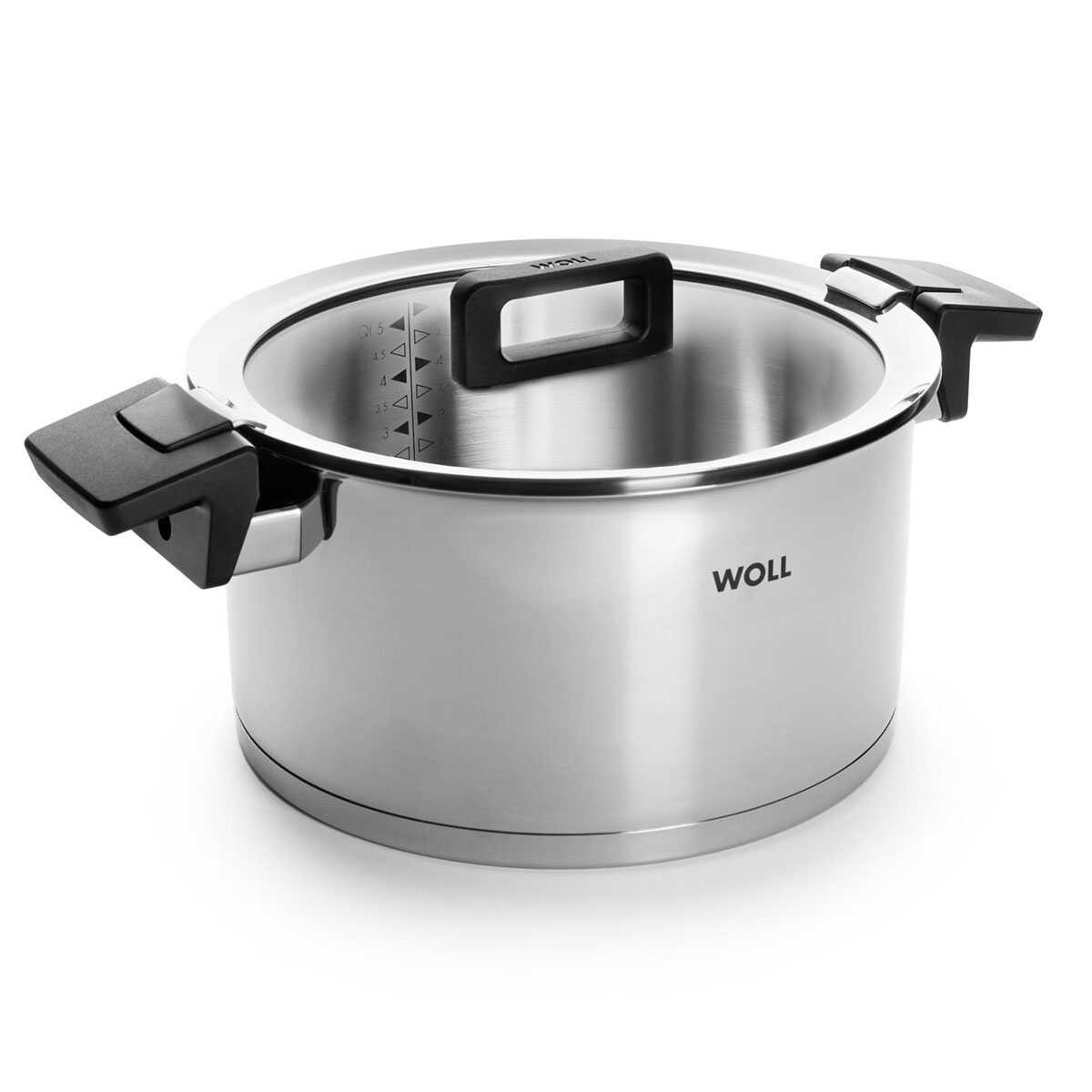 WOLL CONCEPT ÇELİK TENCERE SETİ 8 PRÇ D-WOLLNCSET001 0 image