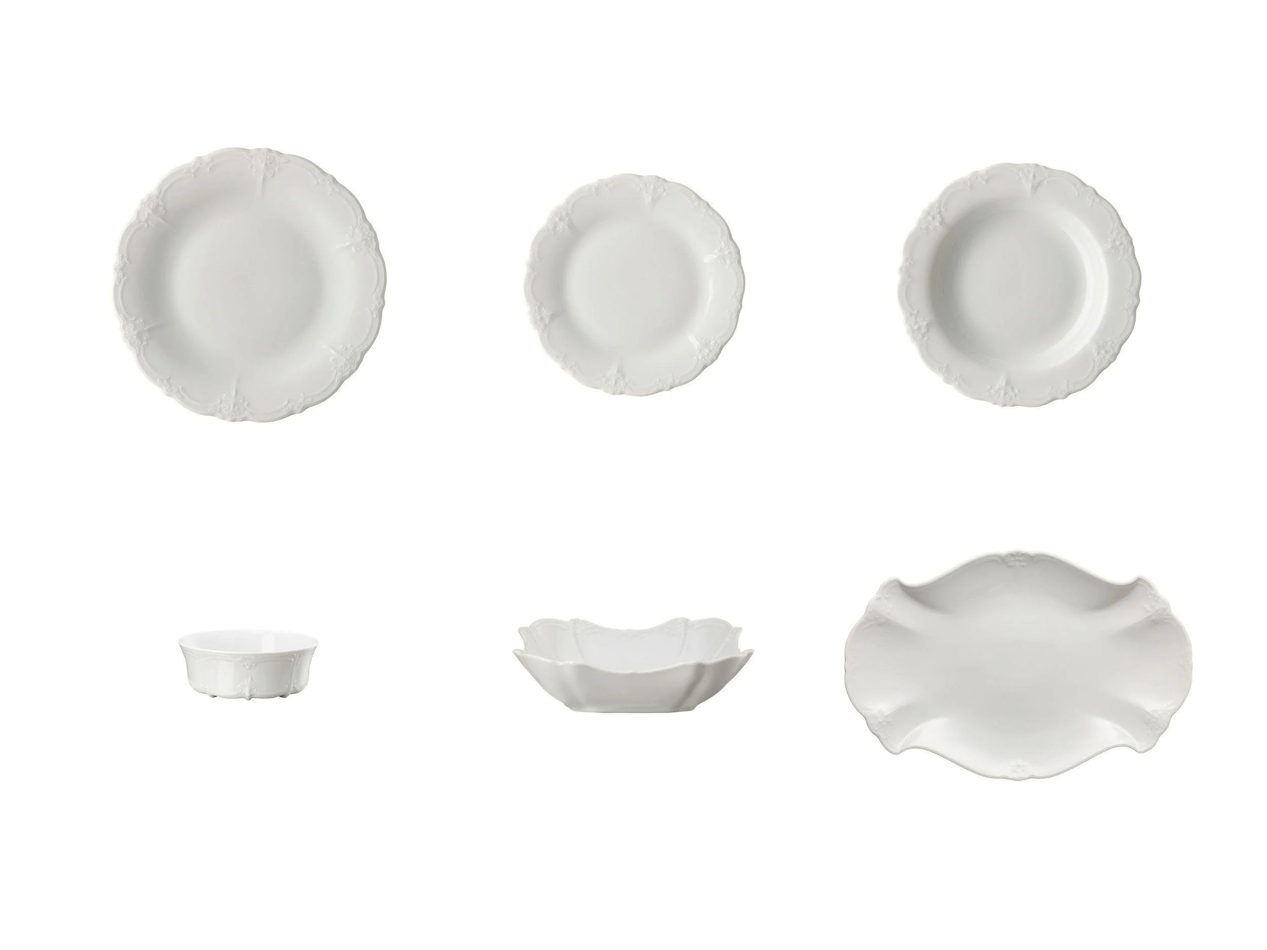 Hutschenreuther Baronesse White 51 prç yemek takımı cover pic