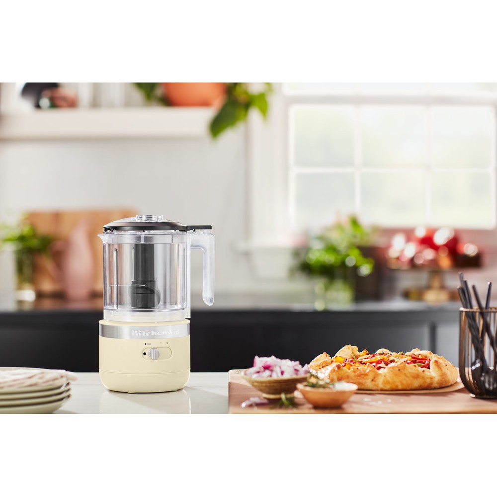 KİTCHENAİD Kablosuz Mutfak Robotu 1,19 L – 5KFCB519EAC Almond Cream 0 image