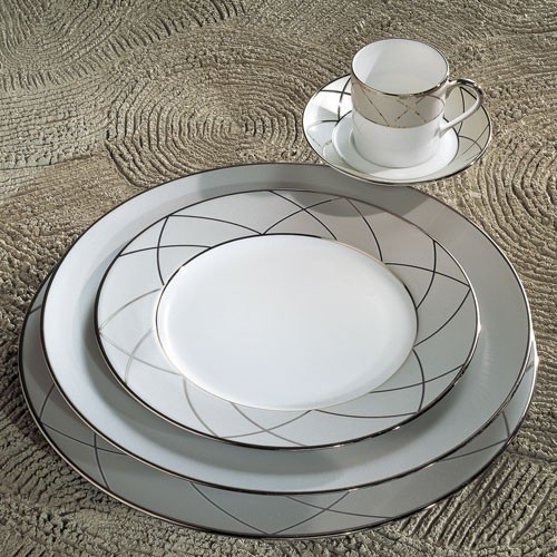 Haviland Clair de Lune Arcades Pasta Tabağı 0 image