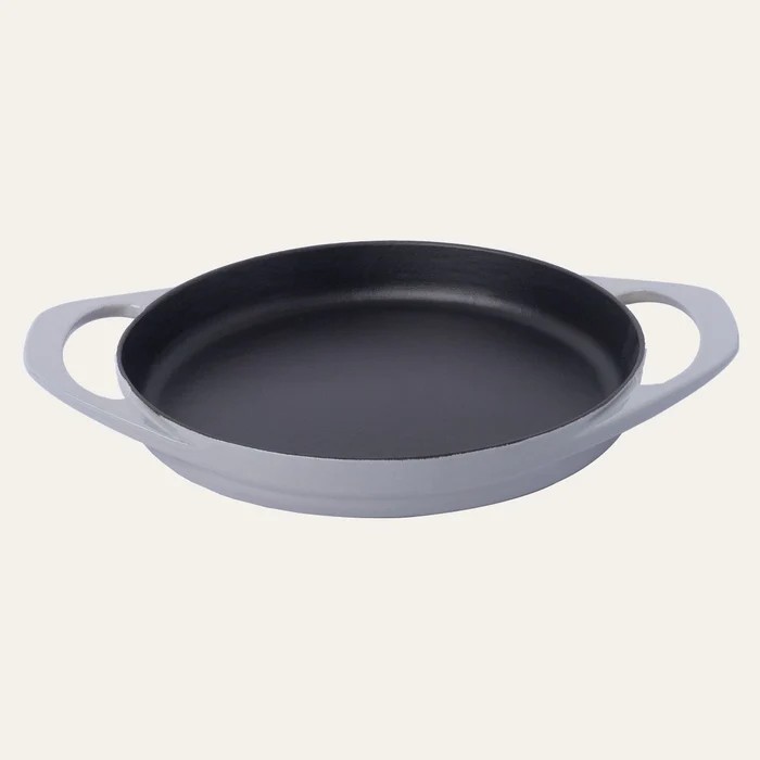 POT ART Stone Gri Döküm Sahan Tava 22 cm Parlak Gri 0 image