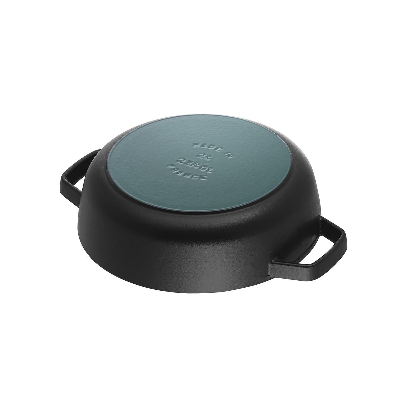 STAUB LA COCOTTE SOTE TENCERESİ CHİSTERA | DÖKÜM DEMİR | 28 CM | SİYAH 405114720 0 image