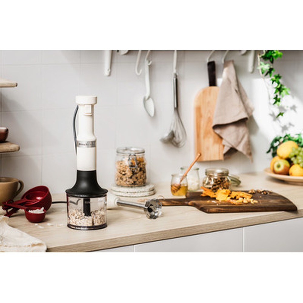 KitchenAid Aksesuarlı El Blenderı - 5KHBV83(5KHBV83EAC)Almond Cream 0 image