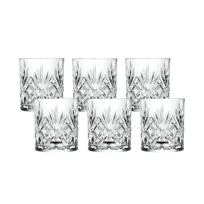 RCR Melodia 6'lı Su Bardağı 340 ml cover pic