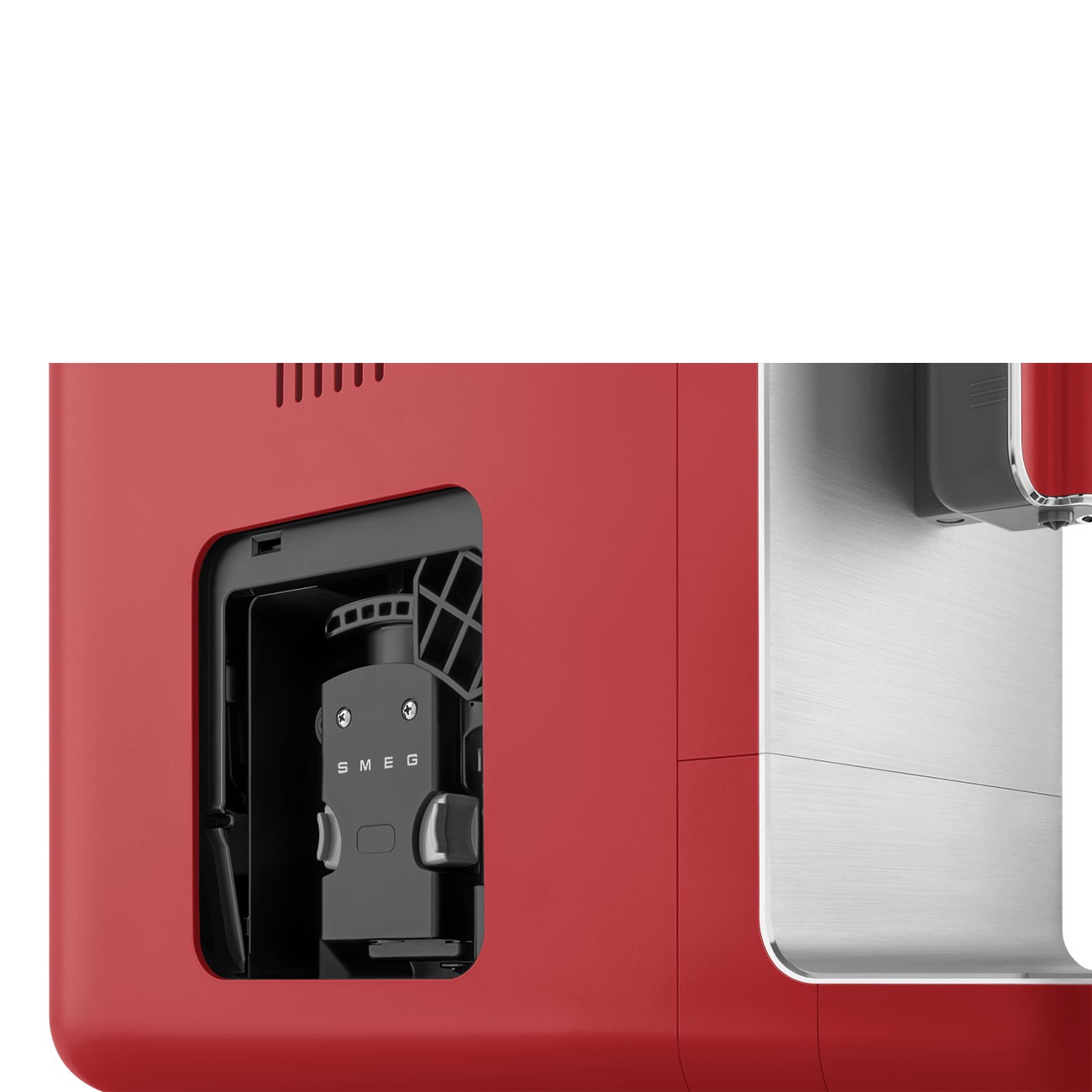 SMEG Otomatik Kahve Makinesi 50's Style BCC02RDMEU 0 image