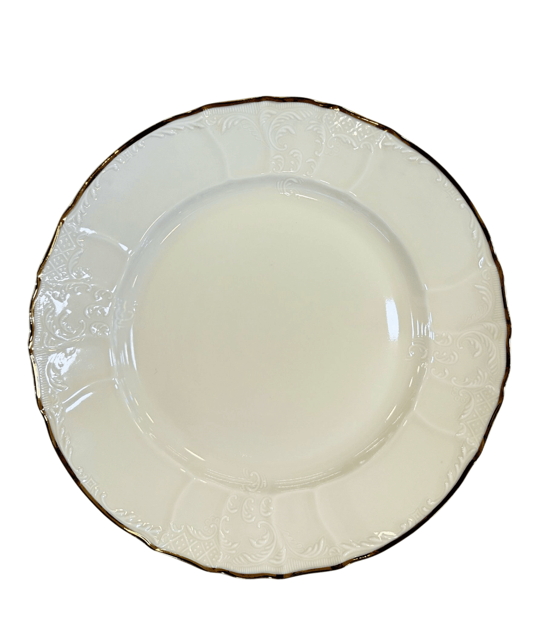 Bernadotte Krem 31 cm Gold Derin Servis cover pic