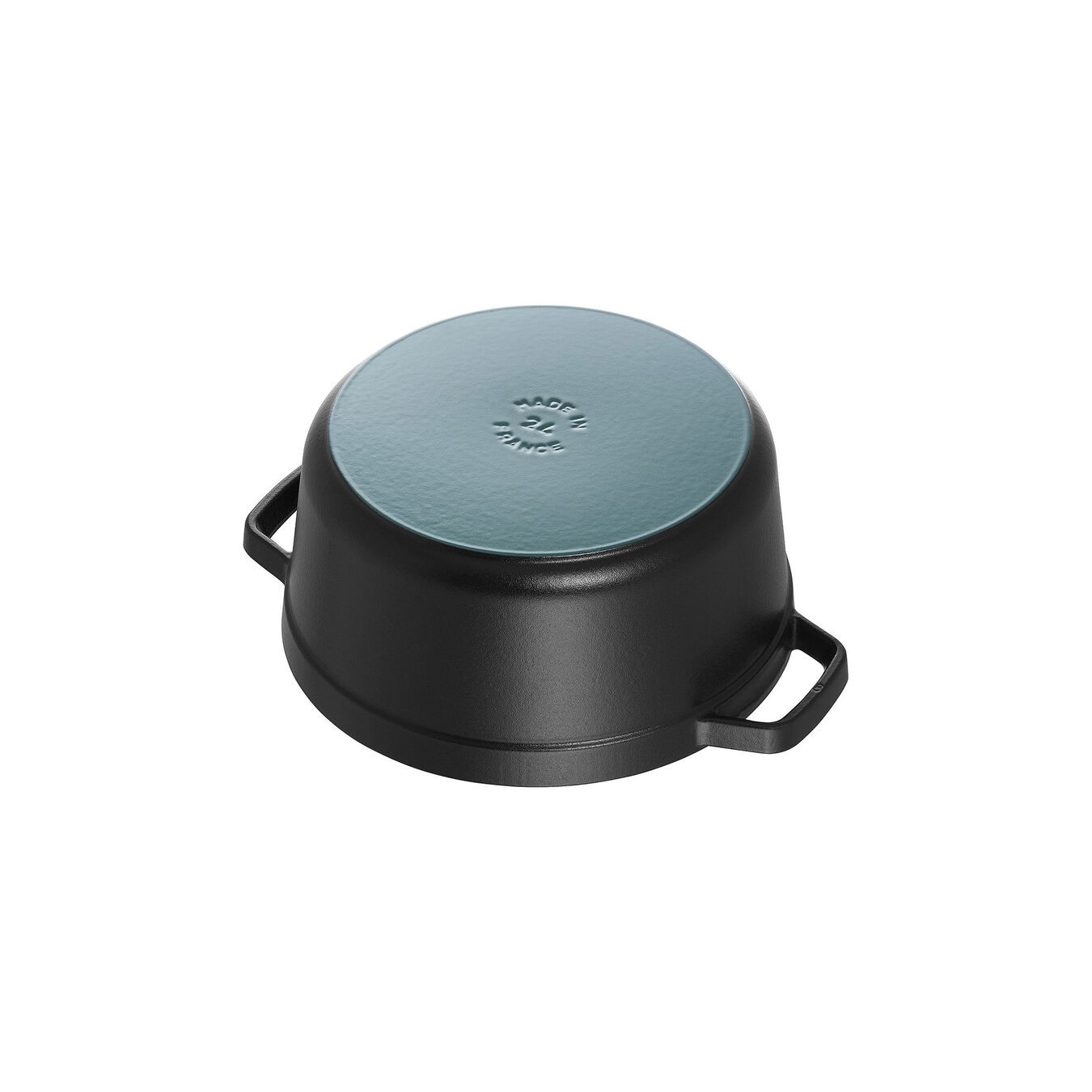STAUB LA COCOTTE DÖKÜM TENCERE | SİYAH | 24 CM | 3,7 L | YUVARLAK 405002410 0 image