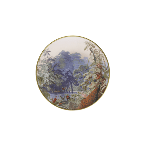 Haviland Le Brésil de la Manufacture Zuber Ekmek Tabağı cover pic