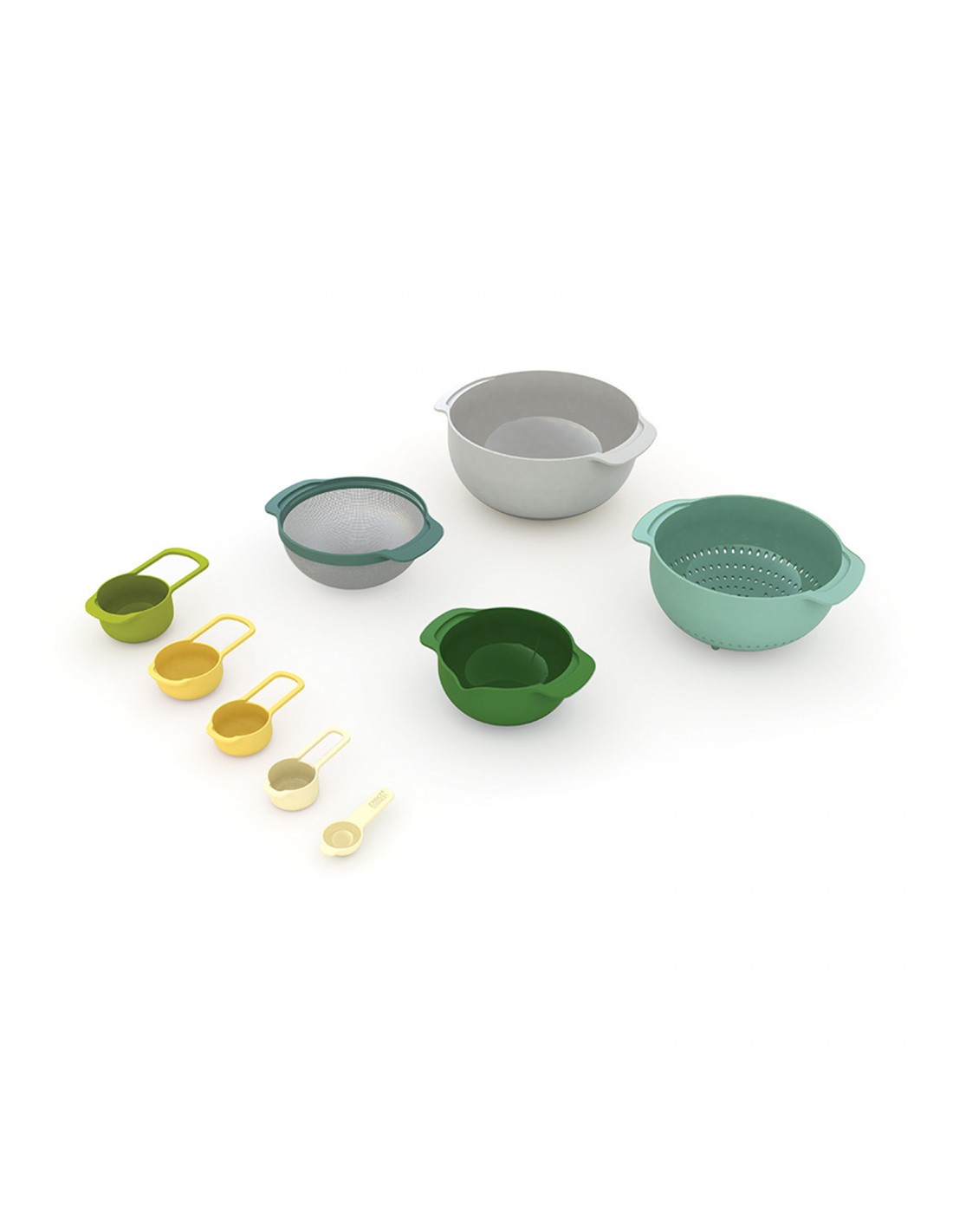 Joseph Joseph Nest™ 9 Plus Karıştırma Kase Seti - Opal 40076 0 image