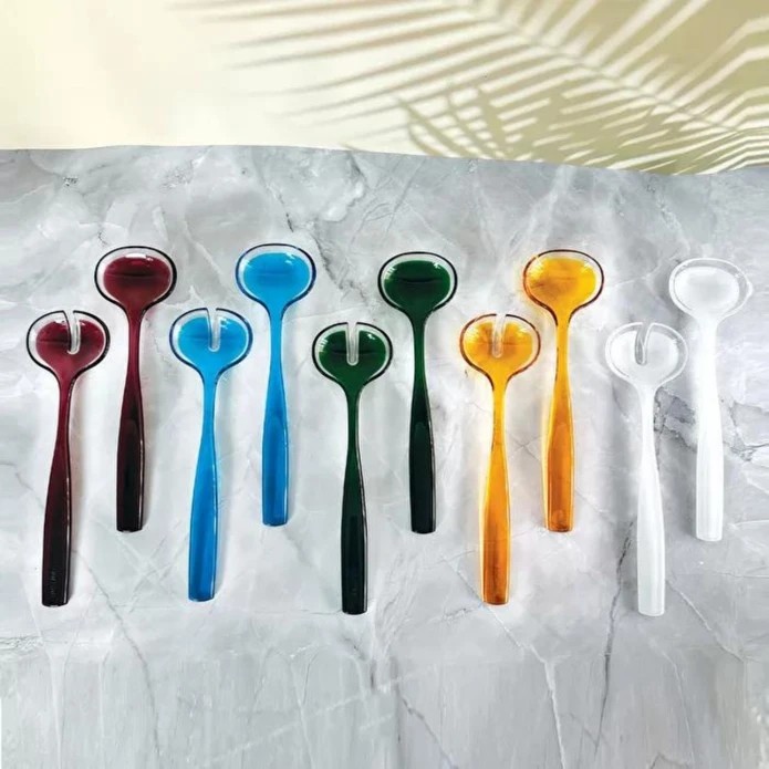 Guzzini Dolce Vita Salata Servis Seti 28 cm Amber 0 image