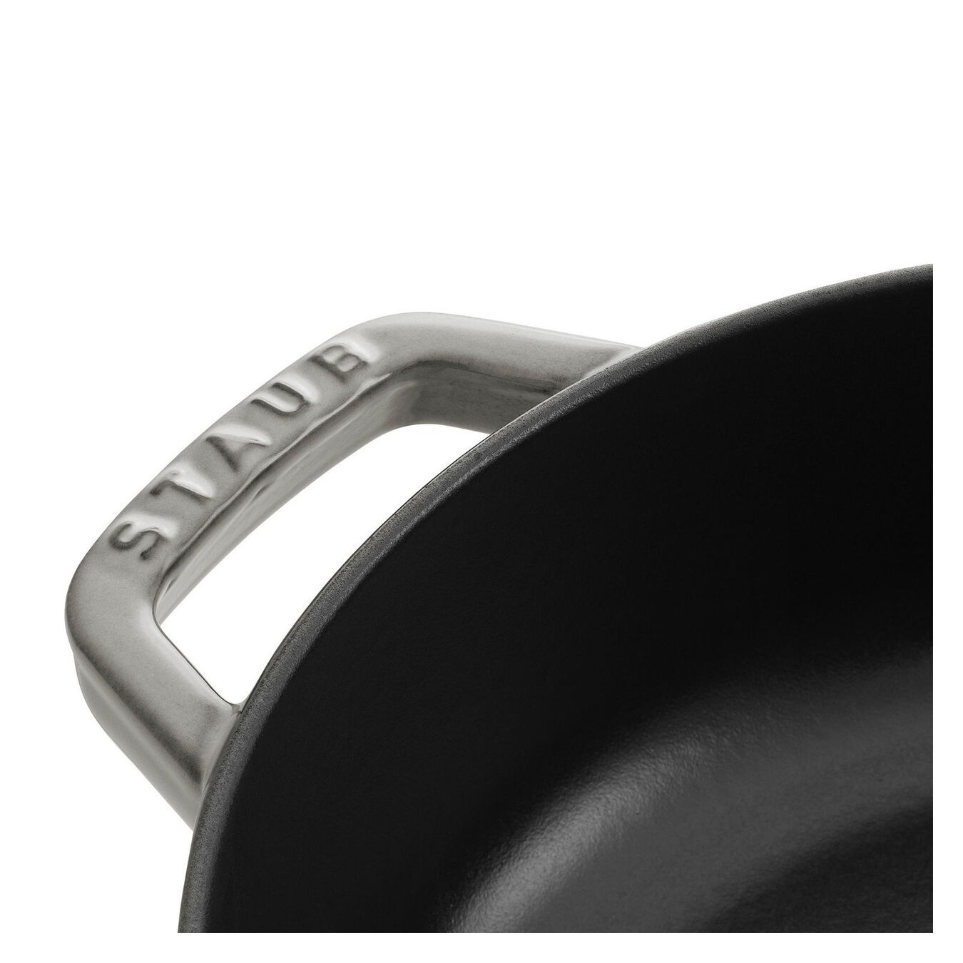 STAUB LA COCOTTE SOTE TENCERESİ CHİSTERA | DÖKÜM DEMİR | 28 CM | GRAFİT GRİ 405114700 0 image