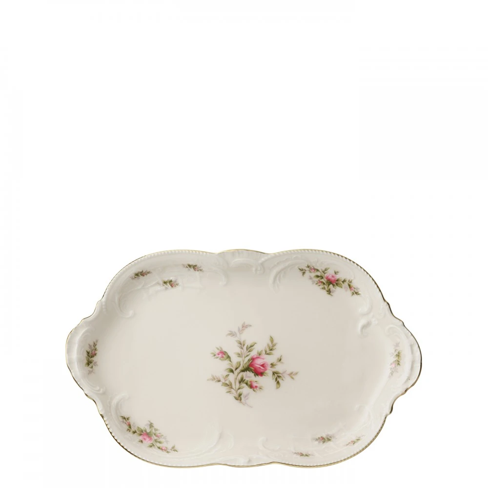 ROSENTHAL SANSOUCİ ELFENBEİN RAMONA 38 CM SERVİS TABAĞI 0 image