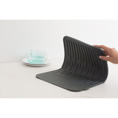 BRABANTİA  DARK GREY SİLİKON BULAŞIK KURUTMA MATI BRA 117442 0 image