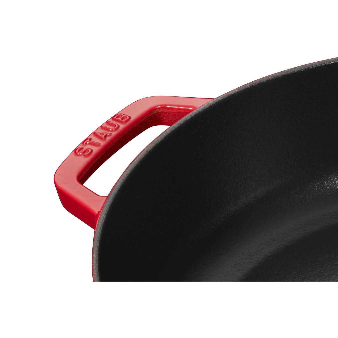 STAUB LA COCOTTE SOTE TENCERESİ CHİSTERA | DÖKÜM DEMİR | 28 CM | KİRAZ 405114740 0 image