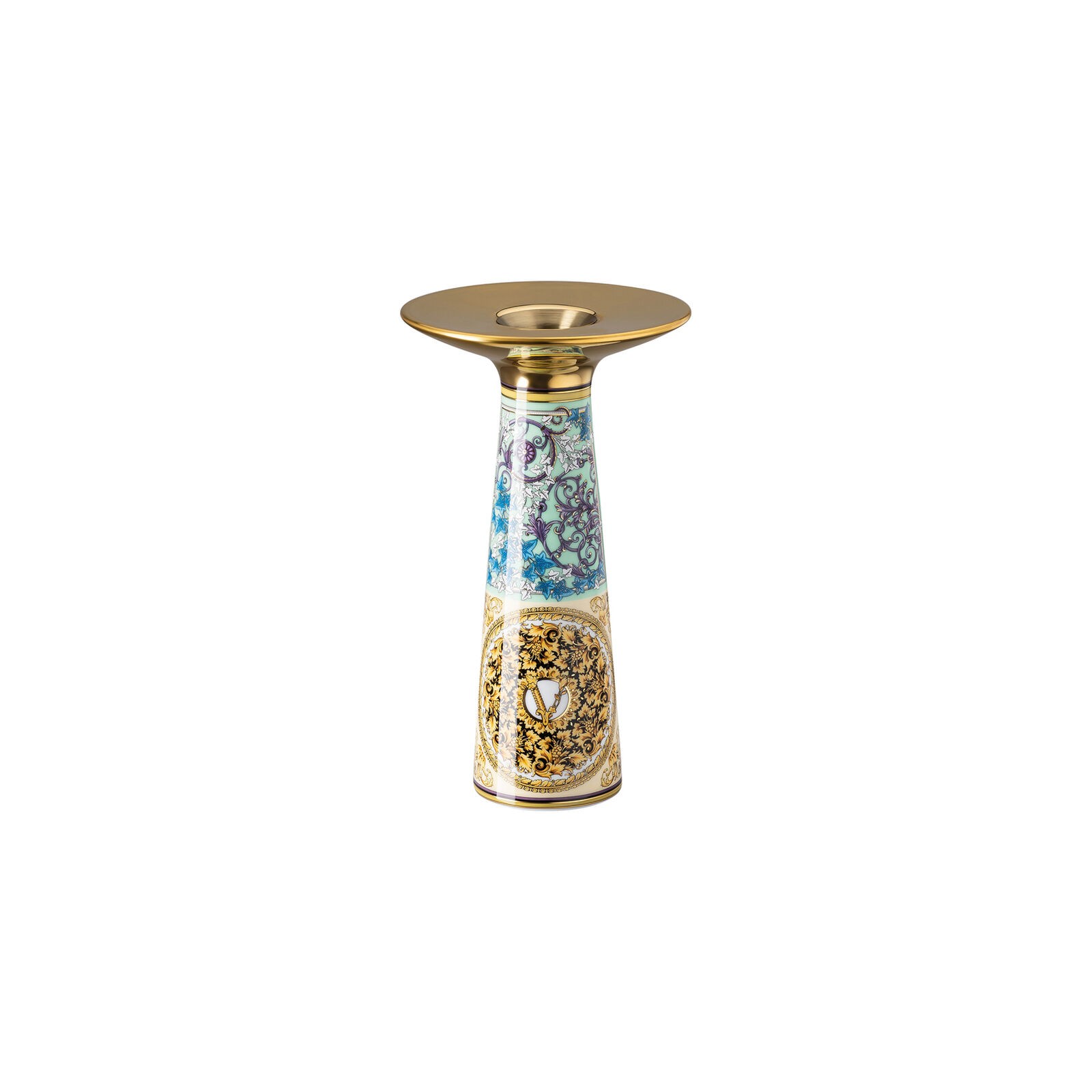 VERSACE  Barocco Mosaıc Vazo/Mumluk 18cm 14480-403728-26560 cover pic