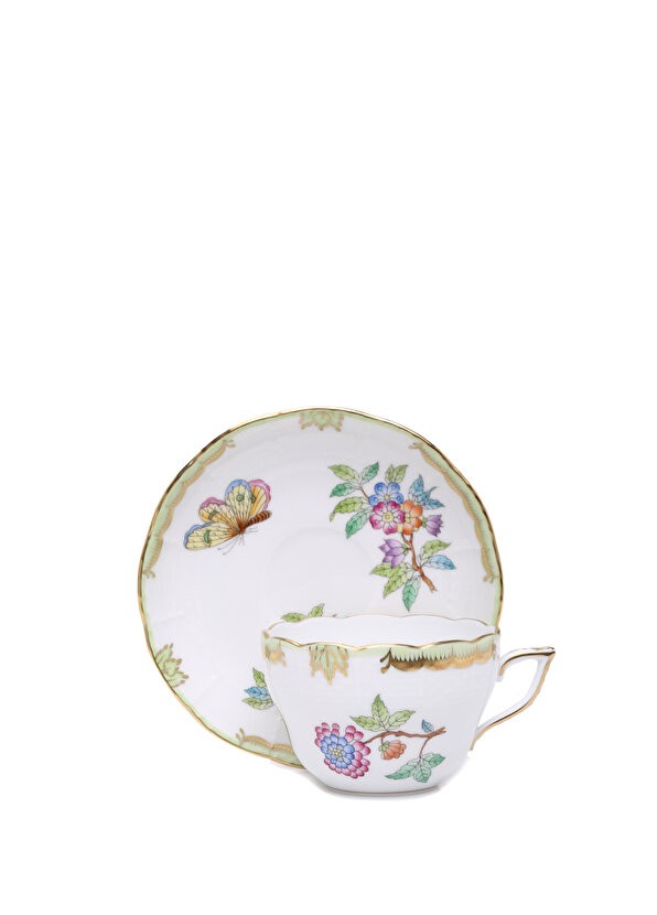 Herend Queen Victoria Porselen Çay Fincan Takımı 0 image