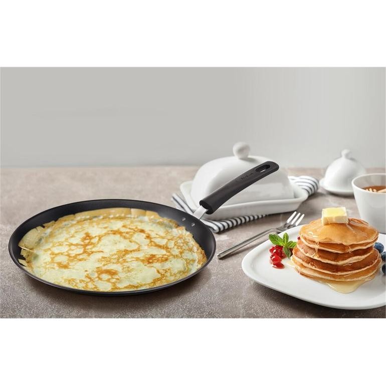 TEFAL Titanyum 3X Ultimate İndüksiyon Tabanlı Krep Tava - 25 cm 2100118299 0 image