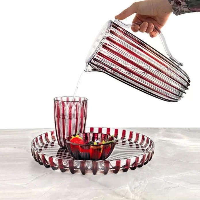 Guzzini Dolce Vita Meşrubat Bardağı 470 ml Kırmızı cover pic