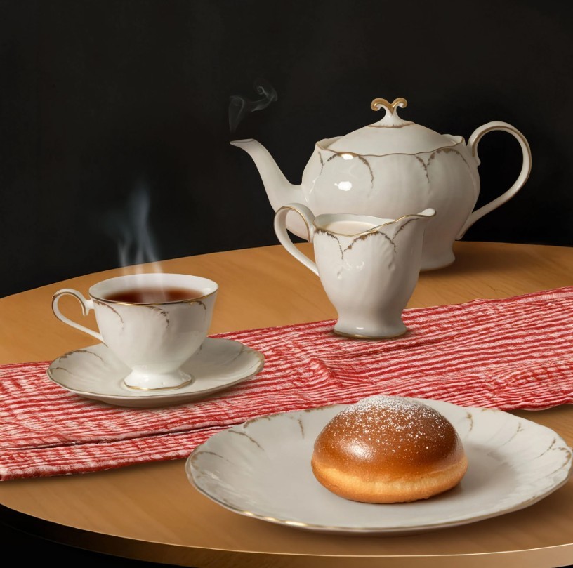 WANELLİ Tiffany Gold Çay Seti 24 Parça cover pic