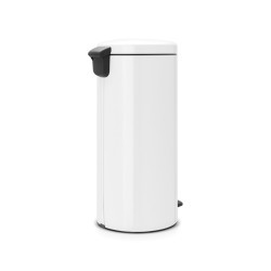 BRABANTİA NEWICON WHITE PEDALLI ÇÖP KUTUSU 30LBRA 111785 0 image
