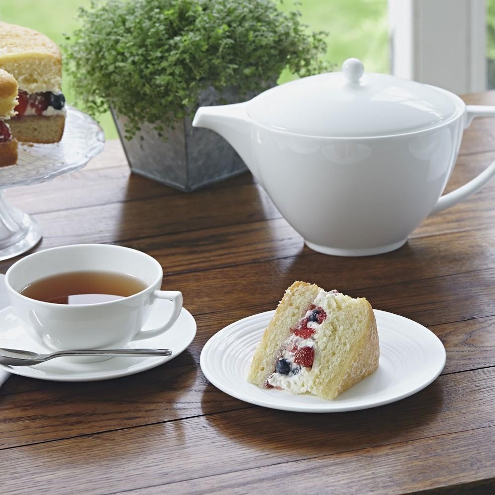 WEDGWOOD Jasper Conran Strata White 51 Prç 12 Kişilik Yemek Seti 0 image