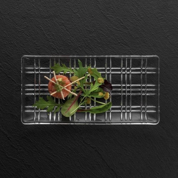 NACHTMANN Servis Tabağı Dikdörtgen 42m Tekli Square Şeffaf 0 image