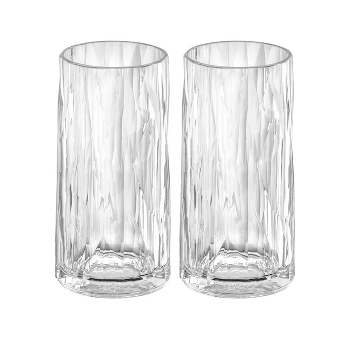 Koziol Superglas No:10 2'li Bardak Seti 300 ml Şeffaf cover pic