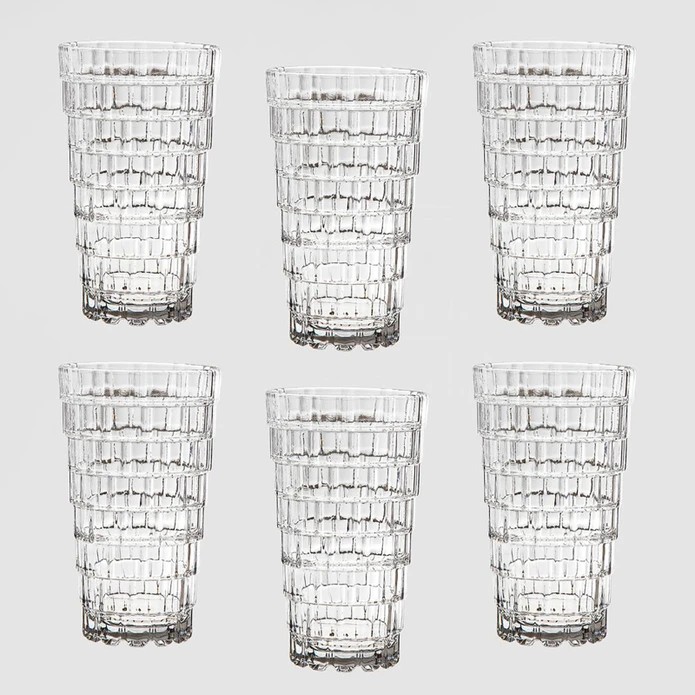 RCR Stack 6'lı Meşrubat Bardağı 390 ml cover pic