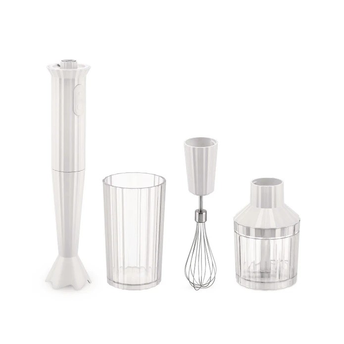 Alessi  Plisse Blender Seti Beyaz cover pic