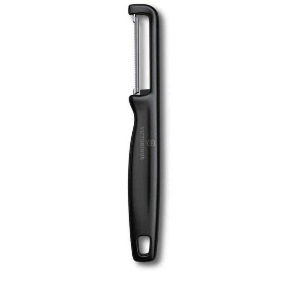 Victorinox IOTA Tırtıklı Kenar Çift Taraf Siyah Soyacak cover pic
