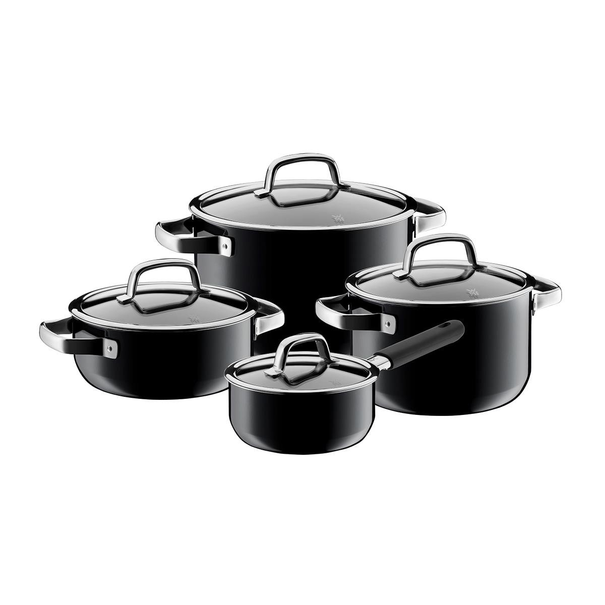 WMF Fusiontec Mineral Tencere Seti 4p Siyah cover pic