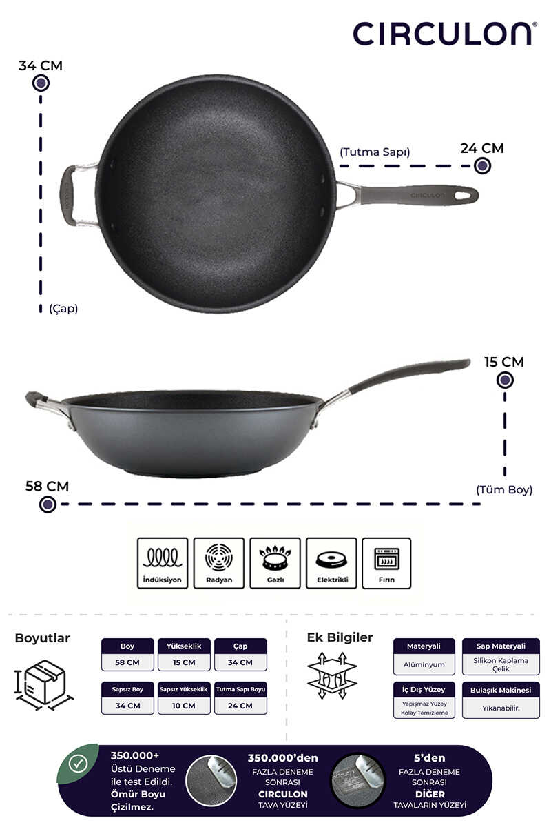 Circulon WOK Tava 34 CM 0 image