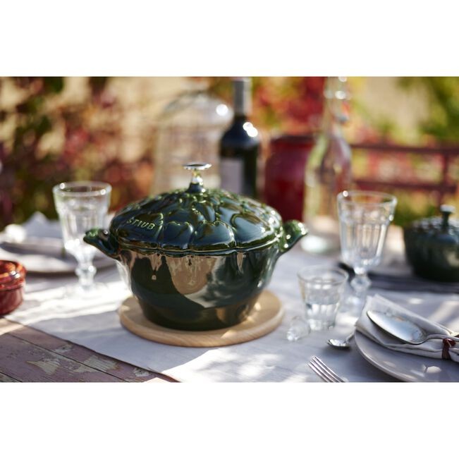 STAUB LA COCOTTE DÖKÜM TENCERE | FESLEĞEN | 22 CM | 3 L | ENGİNAR 405010940 0 image