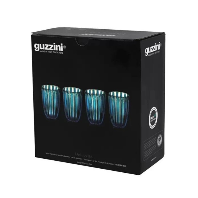Guzzini Dolce Vita 4'lü Bardak 470 ml Zümrüt 0 image