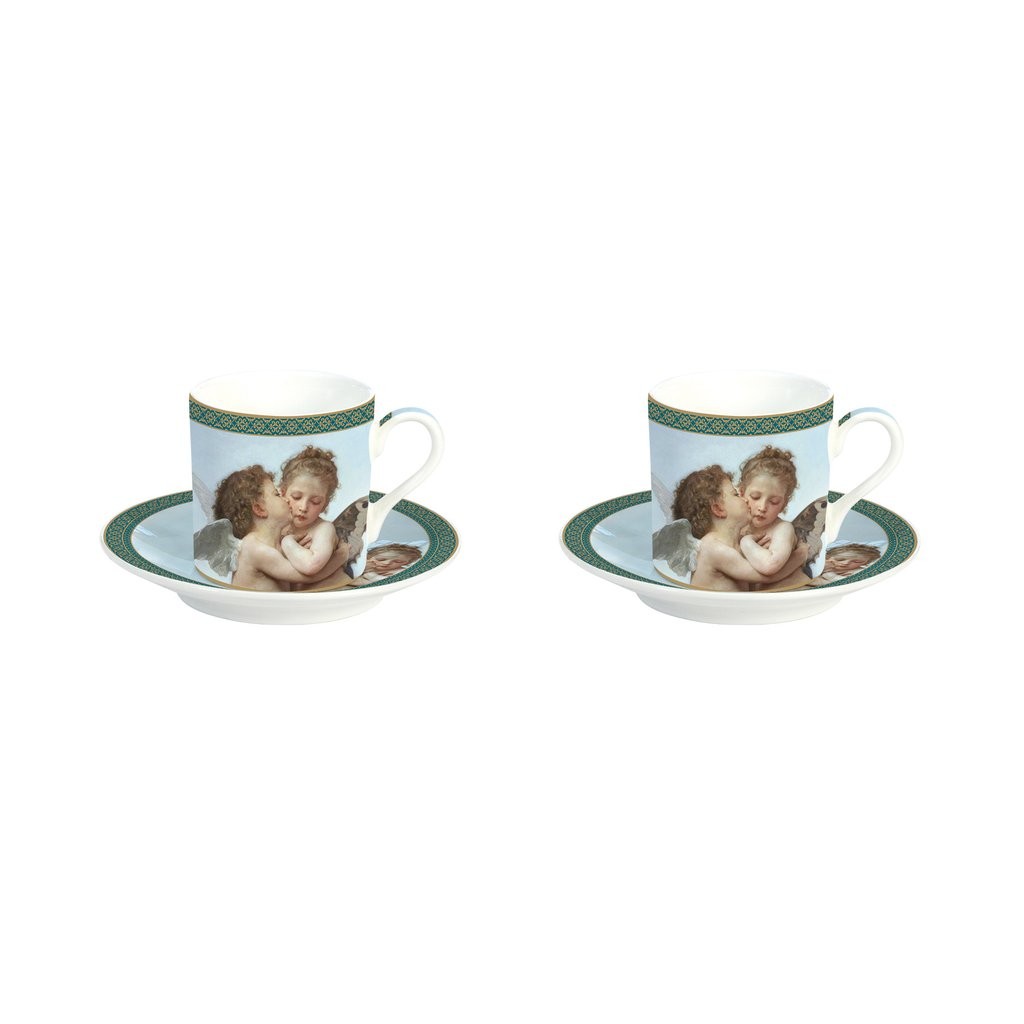 Pozzi Milano WILLIAM BOUGUEREAU 2li Kahve Ficanı Set cover pic