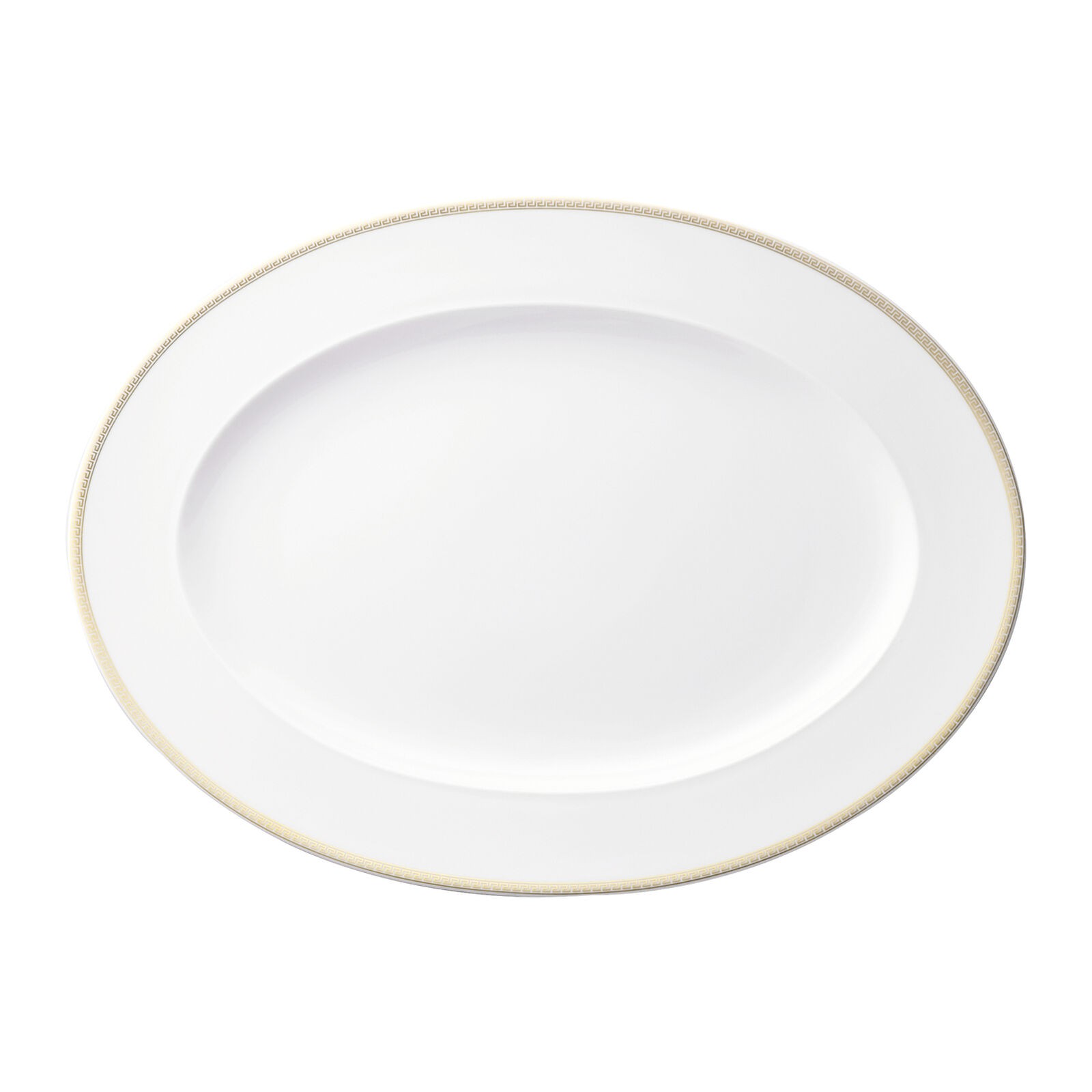 VERSACE MEDAİLLON MEANDRE D'OR 34 cm Oval Tabak cover pic
