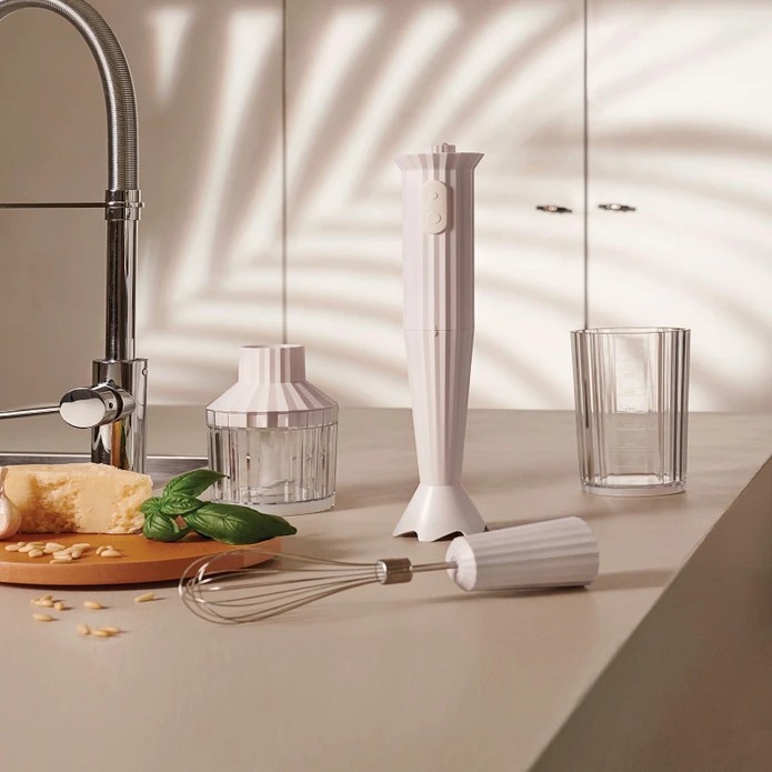 Alessi  Plisse Blender Seti Beyaz 0 image
