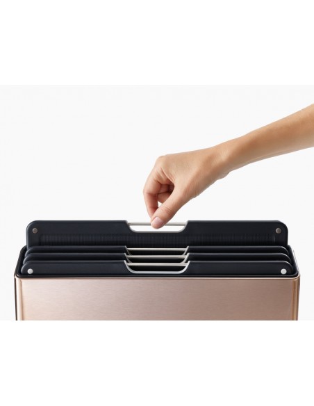Joseph Joseph Folio Standlı Kesme Tahtası 4 lü Pembe Altın SKU 60172 0 image