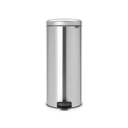 BRABANTİA NEWICON FPP MATT STEEL PEDALLI ÇÖP KUTUSU 30L BRA 111822 cover pic
