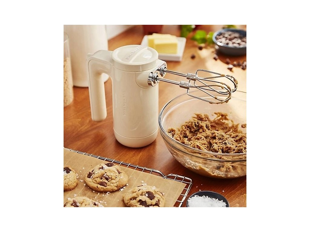 KİTCHENAİD Kablosuz El Mikseri - 5KHMB732EAC Almond Cream 0 image