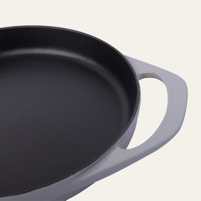 POT ART Stone Gri Döküm Sahan Tava 22 cm Parlak Gri 0 image